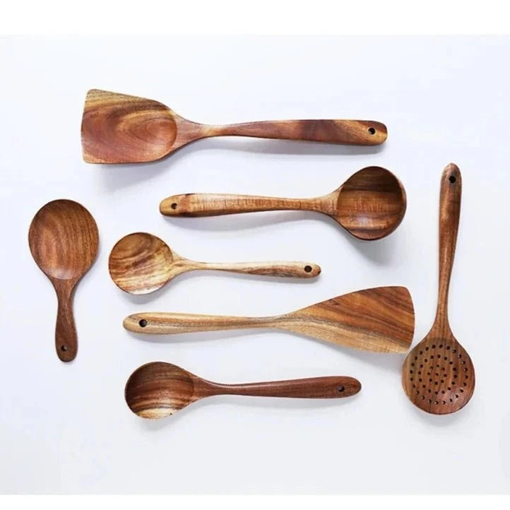 Teakwood Utensil Set