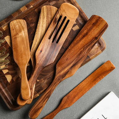 Teakwood Utensil Set